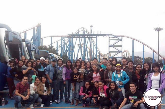 Excursión a Six Flags Saliendo De Veracruz, Cardel y Xalapa
