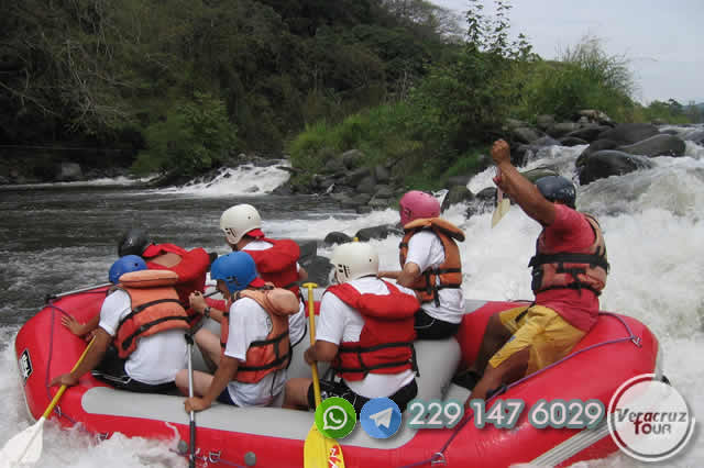 Rafting En El Río Pescados o Río Actopan Saliendo del Hotel En Veracruz o Boca del Río